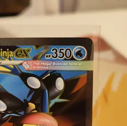 The Pokemon Company Mega Greninja EX 100/086 CRIM Ultra Rare Holo English 350HP - Image 2