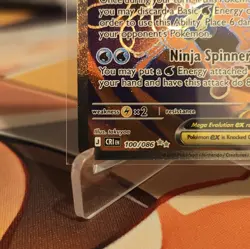 The Pokemon Company Mega Greninja EX 100/086 CRIM Ultra Rare Holo English 350HP - Image 4