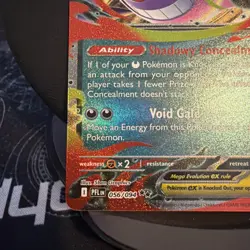 Mega Gengar ex 056/094 Near Mint Phantasmal Flames Double Rare Holo Pokemon - Image 5