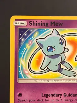 Shining Mew 40/73 2017 Eng Pokemon TCG Heavy Play - Image 2