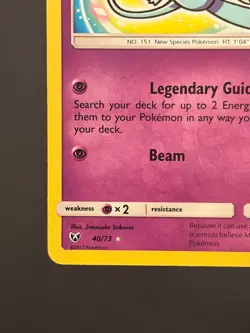 Shining Mew 40/73 2017 Eng Pokemon TCG Heavy Play - Image 5