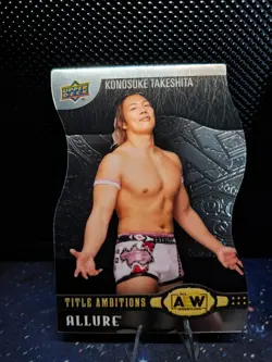 AEW Konosuke Takeshita Upper Deck Card Bundle Wrestling AEW NJPW Title Ambitions - Image 2