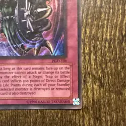 Yugioh Nightmare Wheel PGD-106 Pharaonic Guardian 1st Edition Ultra Rare - Image 2