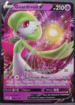 Guardevoir V SWSH105 Kampfstile Promo Pokemon Pokemon Karte Deutsch Near Mint - Image 1
