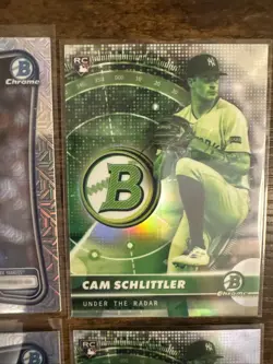 Cam Schlittler 6 Card Lot 2026 Bowman Mojo Chrome Yankees Topps Finest - Image 4