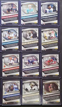 2025 Panini Prizm Football 28 Card Lot Pink White Disco Silver Rookies Stars - Image 5