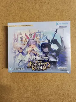 Hololive TCG Enchant Regalia Sealed hBP05 Booster Box English 1st Edition - Image 1