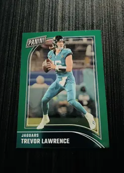 2024 Panini Black Friday Green Trevor Lawrence 5/5 #FB11 Jacksonville Jaguars - Image 1