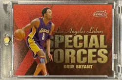 KOBE BRYANT RARE RED SANDGLITTER SP FLEER 1999 INVESTMENT CARD LAKERS GOAT MINT - Image 1