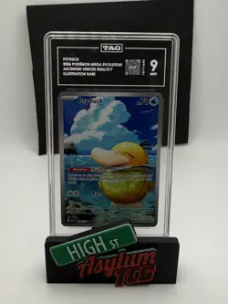 Psyduck 226/217 Me: Ascended Heroes Illustration Rare TAG 9 - Image 1