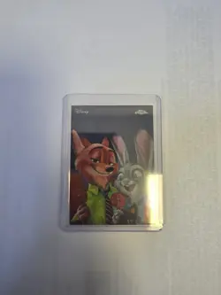 2026 Topps Chrome - ART OF DISNEY ZOOTOPIA Case Hit Nick Judy AD-9 - Image 3