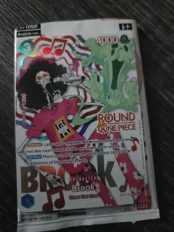 Round 1 One Piece Brook English Promo OP11-056 English - Image 1