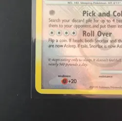 Snorlax - (League Promo) 033/111 League & Championship Cards Reverse Holo - Image 5