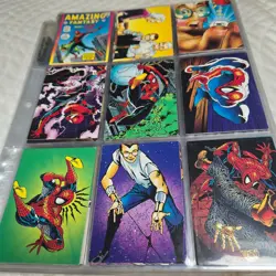 1992 Marvel Spider-Man II 30th Anniversary Trading Card Full Set 1-90 - Image 1
