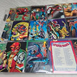 1992 Marvel Spider-Man II 30th Anniversary Trading Card Full Set 1-90 - Image 3