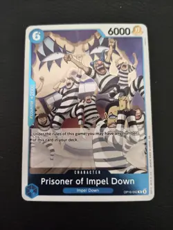 Prisoner of Impel Down Foil R The Time of Battle OP16-042 NM - Image 1