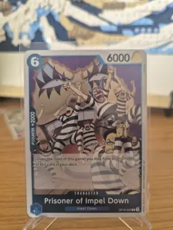 Prisoner of Impel Down Foil R The Time of Battle OP16-042 NM - Image 1