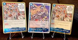 Prisoner of Impel Down R OP16-042 The Time of Battle Foil + R 0P16-058 Event x2 - Image 1