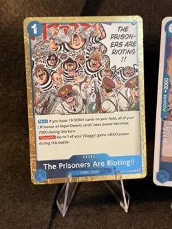 Prisoner of Impel Down R OP16-042 The Time of Battle Foil + R 0P16-058 Event x2 - Image 3