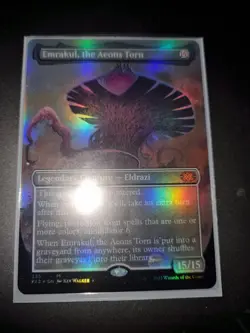 Emrakul, The Aeons Torn BORDERLESS FOIL NM MTG DOUBLE MASTERS 2022 2X2 - Image 1