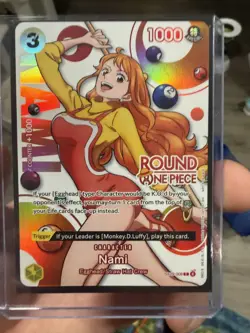 LIMITED EDITION Nami ST29-008 ENGLISH One Piece x Round 1 Promo Card - Image 1