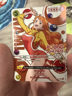 LIMITED EDITION Nami ST29-008 ENGLISH One Piece x Round 1 Promo Card - Image 2
