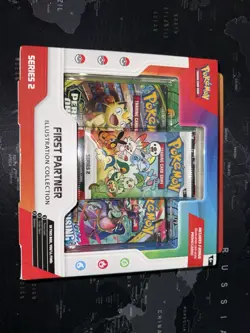 X3 Pokemon TCG: First Partner Illustration Collection Series 2 Factory Sealed - Image 3