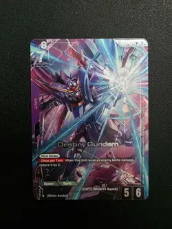 Gundam TCG Destiny Gundam GD05-055 R+ Freedom Ascension - Image 1