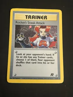 Rocket's Sneak Attack 16/82 Team Rocket Holo - Image 1