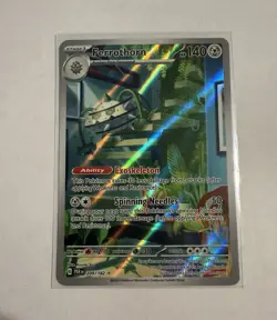 The Pokemon Company Ferrothorn 209/182 SV04 Paradox Rift IR Full Art Holo ENG - Image 1