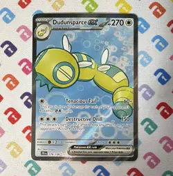 Dudunsparce ex 178/159 Sv09: Journey Together Ultra Rare Holo Full Art 270HP EN - Image 1