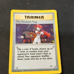 Wizards of the Coast Pokemon TCG The Rocket's Trap 19/132 Holo Unlimited EN - Image 1