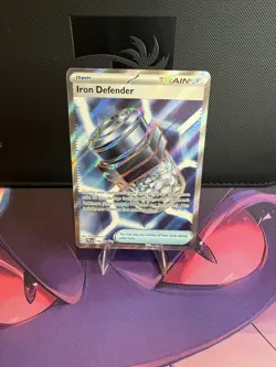 Iron Defender - 110/084 - Ultra Rare - Pitch Black - NM/M - Pokemon Card - Image 1