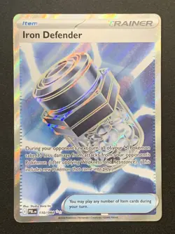 Iron Defender 110/084 - Ultra Rare - Pitch Black - Pokemon TCG - Image 1
