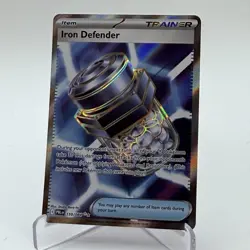 Iron Defender - 110/084 - Ultra Rare - Pitch Black - NM/M - Pokemon Card - Image 2