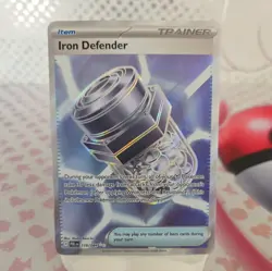 Pokemon TCG - Iron Defender 110/084 - Pitch Black - Holo Ultra Rare Card - Image 1