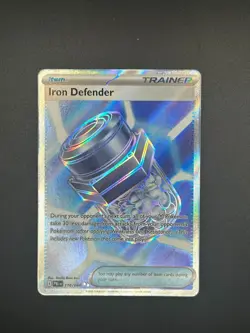 110/084 Iron Defender Ultra Rare Pokemon TCG: Pitch Black - Near Mint/Mint - Image 1