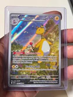Pokemon Illustration Rare 4 Card Lot Ampharos Chespin Crobat Spearow NM - Image 1