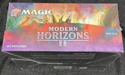 MTG Magic The Gathering MODERN HORIZONS 2 II Set Booster Box WOTC Factory Sealed - Image 1