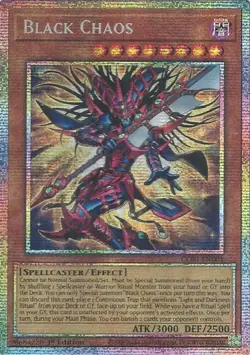 Black Chaos CORI-EN001 Starlight Rare 1st Edition Yugioh TCG Card - Image 1