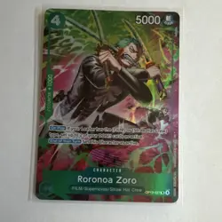 One Piece Roronoa Zoro OP13-037 English Treasure Rare - Image 2