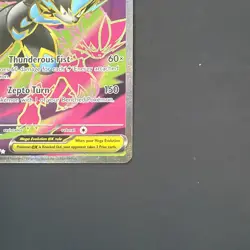 Pokemon TCG Pitch Black - Mega Zeraora Ex 098/084 Full Art Rare - IN HAND - Image 3