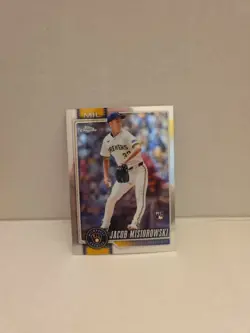 2026 Topps Chrome Jacob Misiorowski Rookie RC Base - Image 1