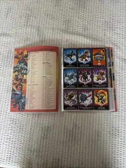 Skylanders Giants Topps Collector Binder & Collector Guide Booklet Lot - Image 3