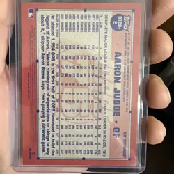 2026 Topps Chrome 75th Anniversary Refractor 91CB-2 Aaron Judge New York Yankees - Image 2