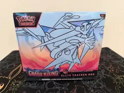 Chaos Rising Pokemon Center ETB Elite Trainer Box New Sealed - Image 1