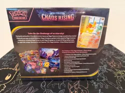 Chaos Rising Pokemon Center ETB Elite Trainer Box New Sealed - Image 3