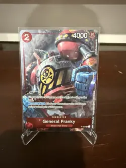 One Piece Card Game-General Franky P-027 Promo English Foil - Image 1
