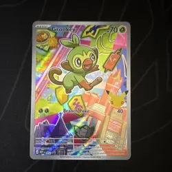 Grookey 052 Pokemon TCG First Partner Illustration Collection Series 2 Promo NM - Image 1