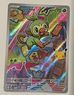 Grookey 052 Pokemon TCG First Partner Illustration Collection Series 2 Promo NM - Image 1